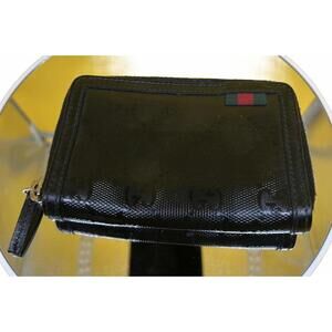 Authentic Gucci x FIAT 500 Card Case Wallet - GG Imprimé Black - Limited Edition